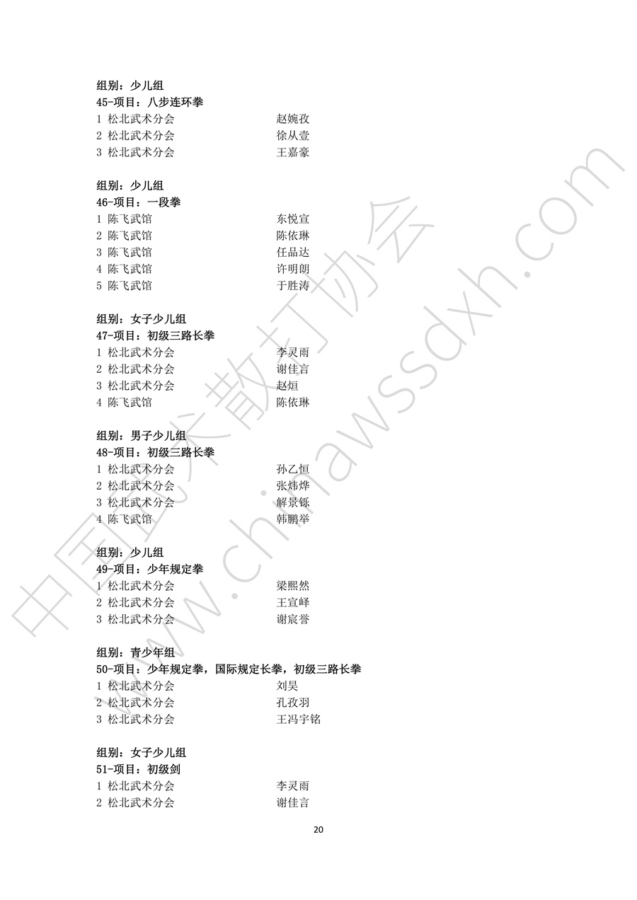 “龙腾决”2024年全国武术套路联赛（黑龙江赛区秩序册）