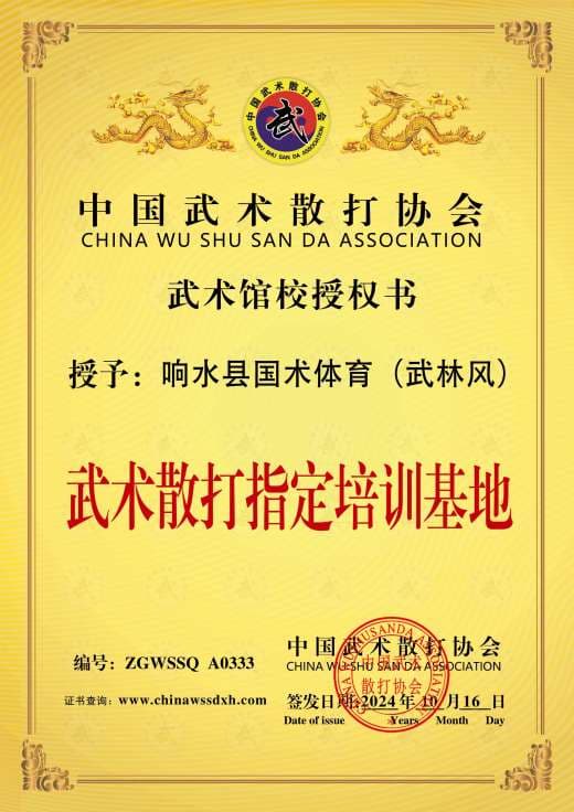 响水县国术体育（武林风）